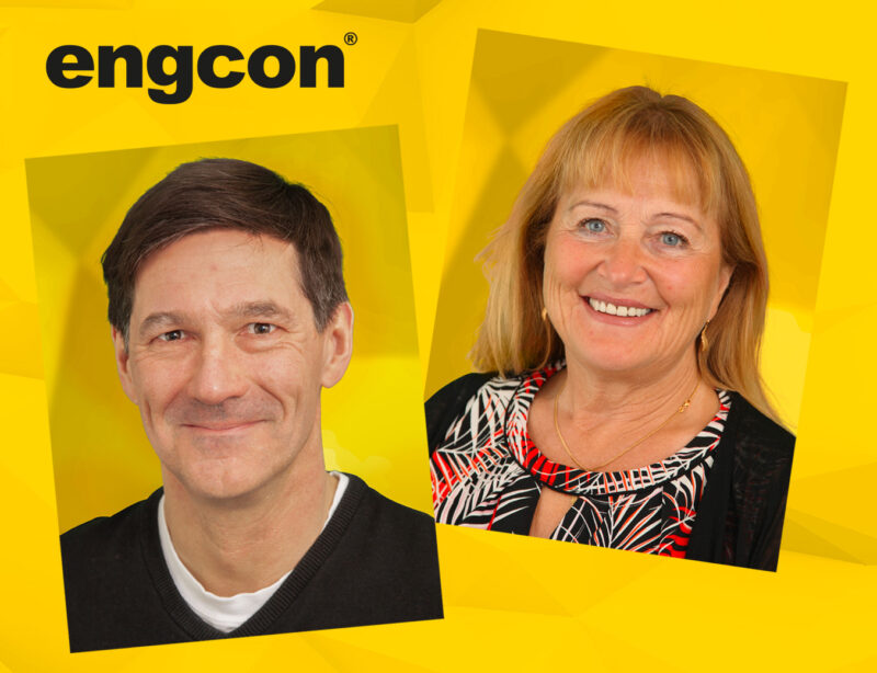 Engcons ägare, Stig och Monica Engström, vann priset Årets Innovation Champion vid årets Guldgalan