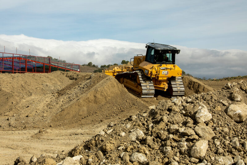 Nya bandschaktaren Cat D5 från Caterpillar