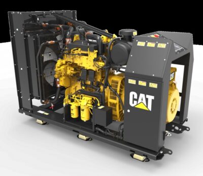 Nya generatoraggregatet Cat C4.4 för marint bruk.