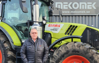 Arne Eriksson är ny säljare hos Swedish Agro Machinery.