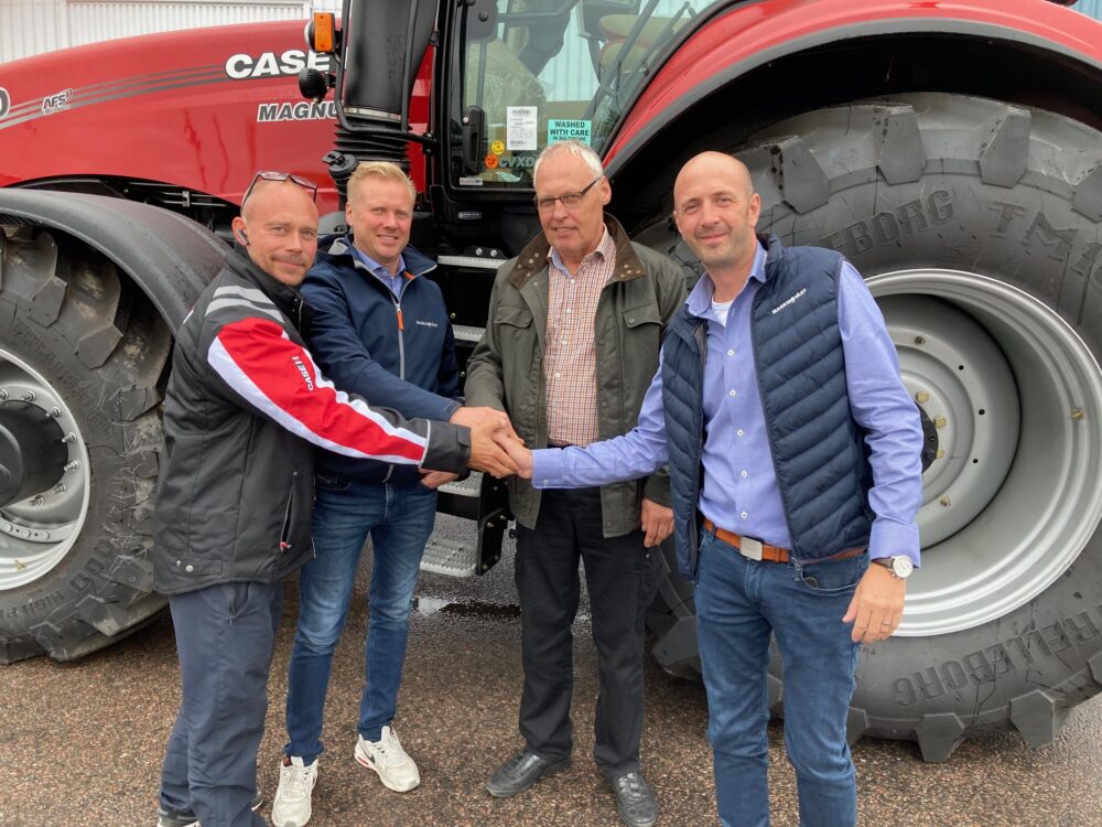 Från vänster: Karl-Johan Larsson, Thomas Olsson, Per-Arne Carlsson och Daniel Bryske.