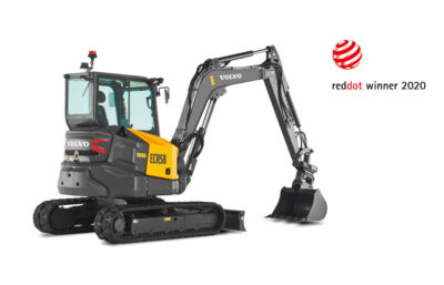Volvo CE adopts clean product branding as part of award-winning