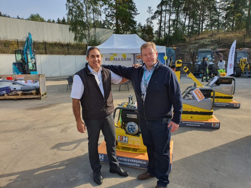 Wacker Neuson_Patrik Viklund_KH-Maskin_Teppo Sakari