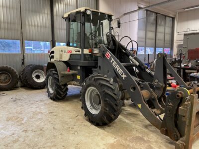 Implement AS504 på Terex hjullastare