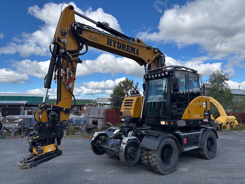 Hydrema-hjulgrävare